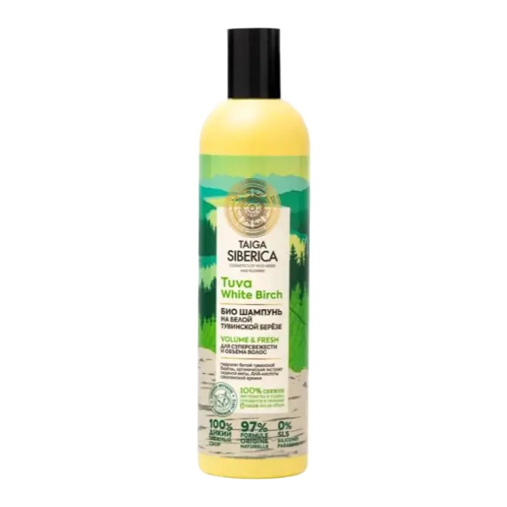 Natura Siberica Tuva White Birch Volume & Fresh Shampoo