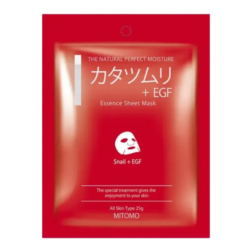 Mitomo Snail + Egf Essence Sheet Mask