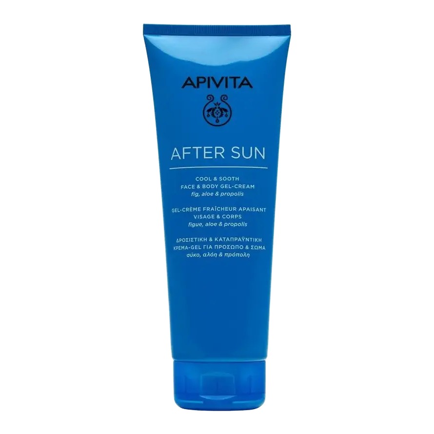 Apivita Natural Cosmetics Bee Sun Safe After Sun Cool & Sooth Face & Body Gel-Cream