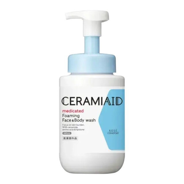 Kosé Ceramiaid Foaming Face & Body Wash