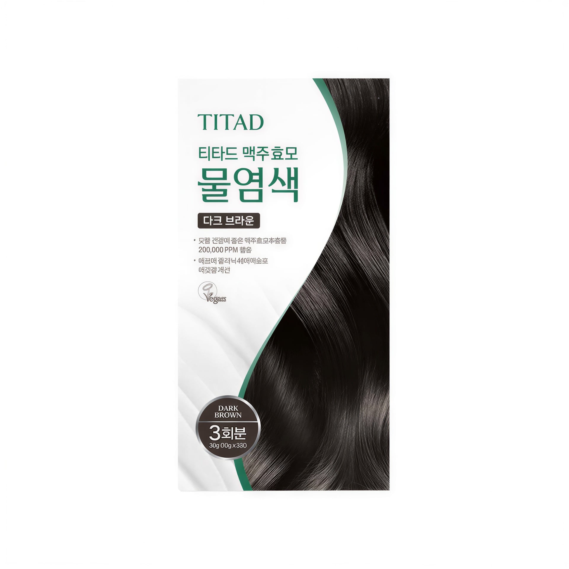 TITAD ビール酵母 ウォーター ヘアカラー