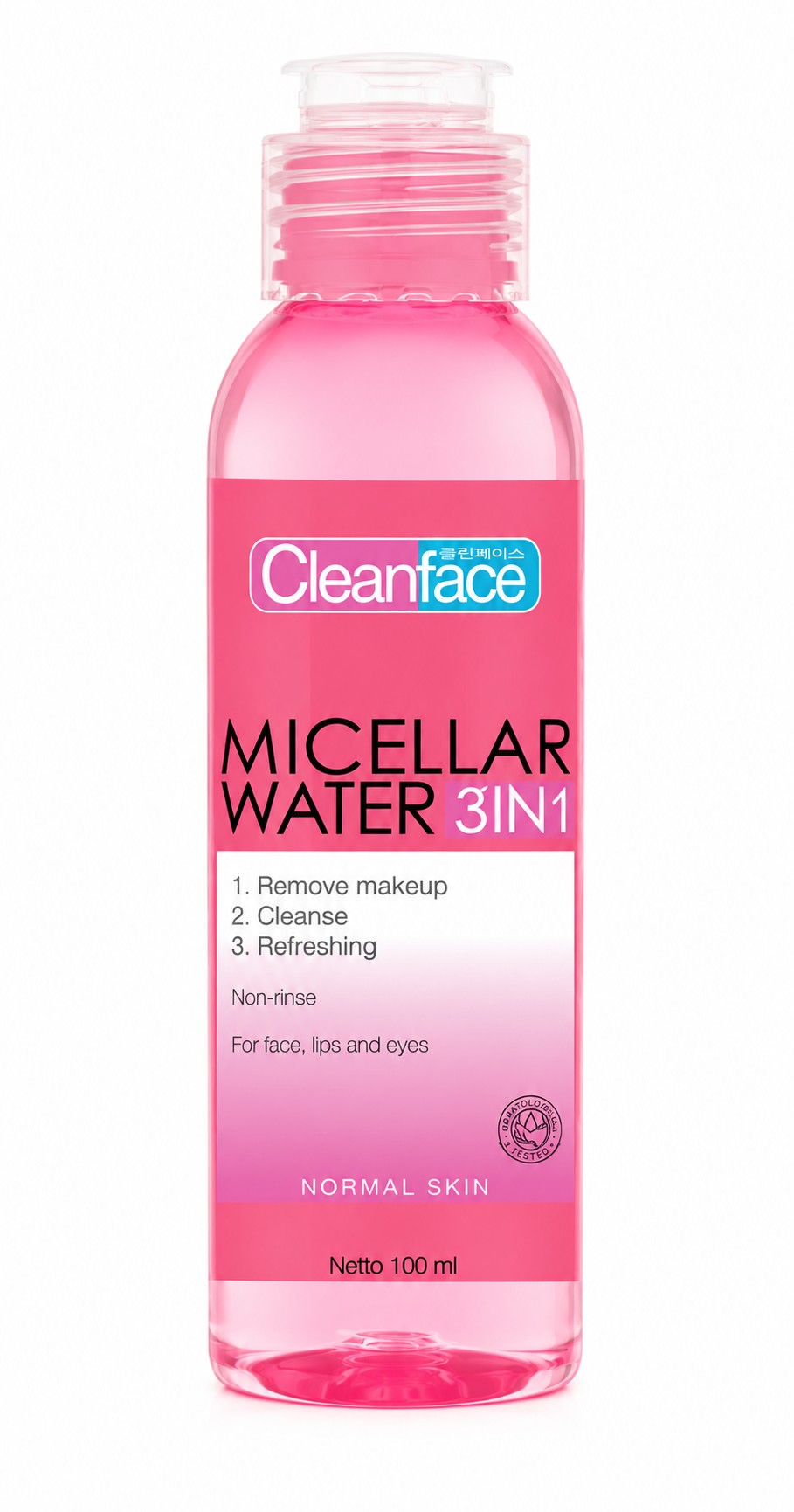Cleanface ミセラーウォーター 3 in 1