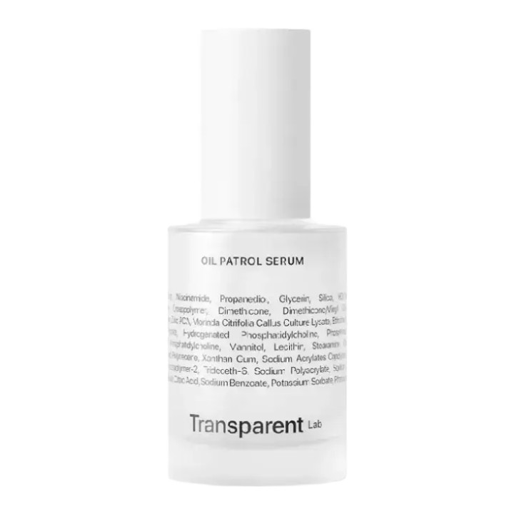 Transparent Lab Oil Patrol Serum