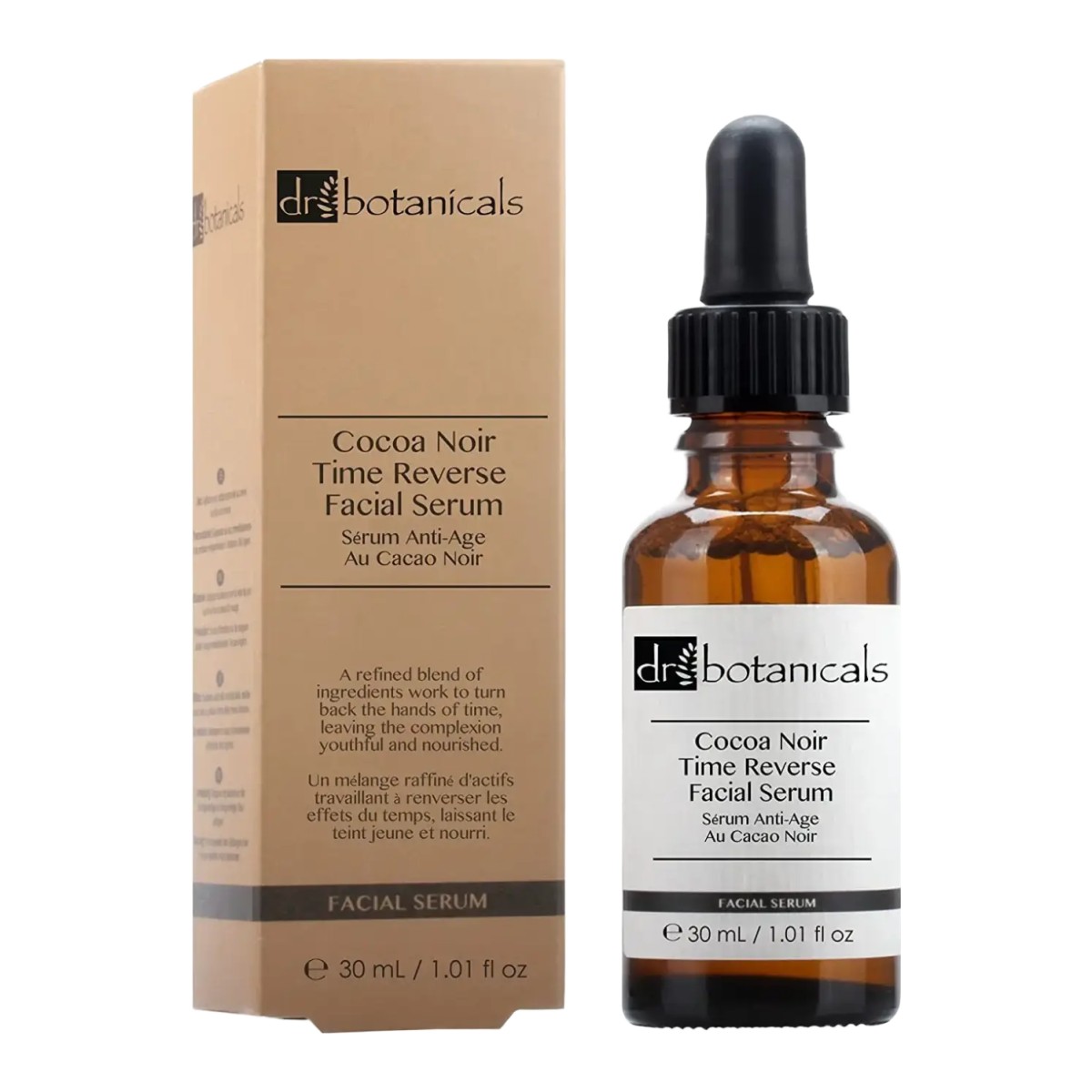 Dr Botanicals Cocoa Noir Time Reverse Facial Serum