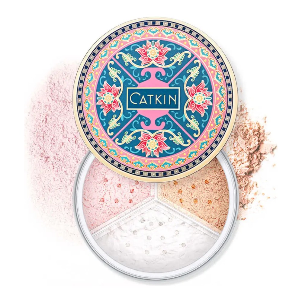 Catkin Tri-Color Lotus Loose Setting Powder