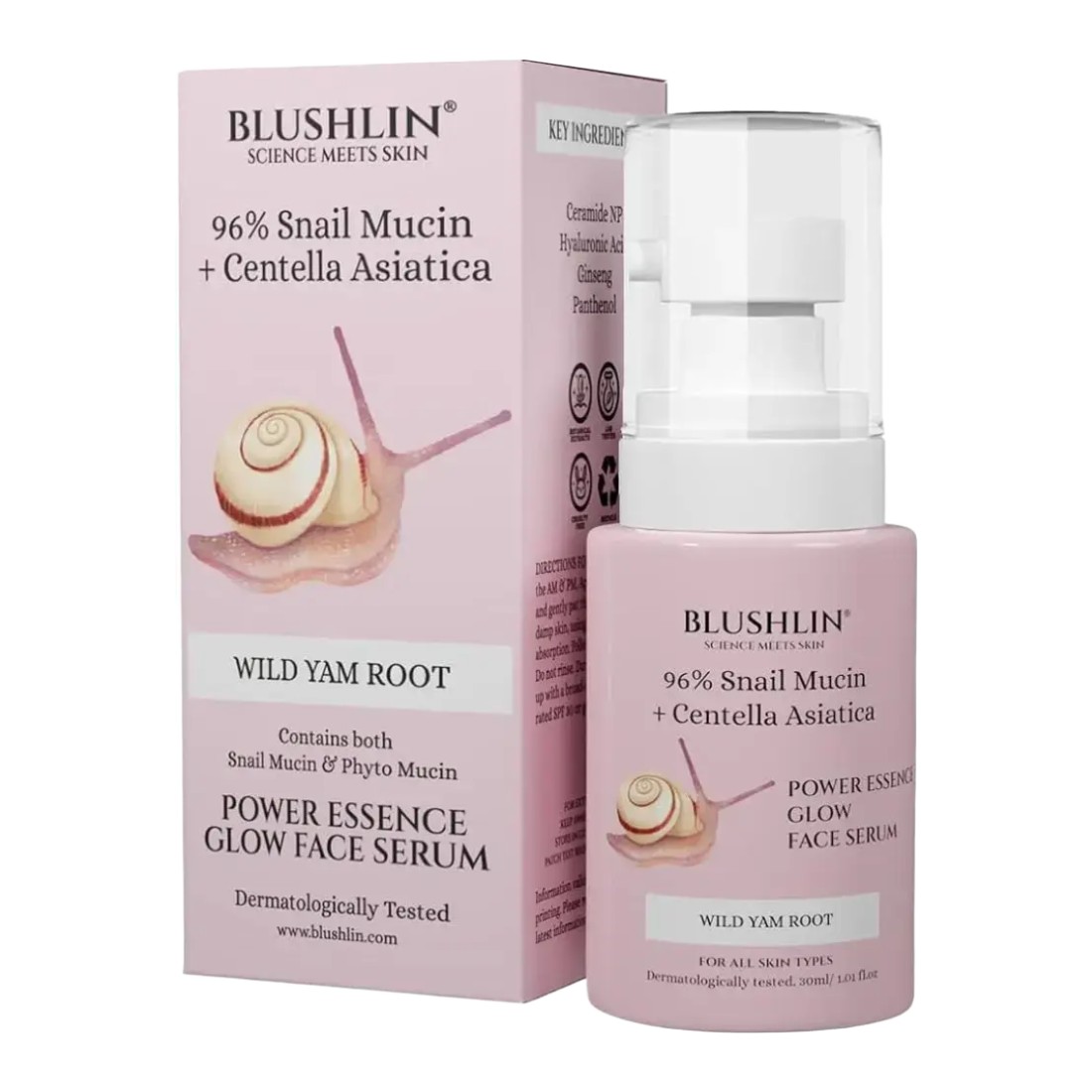 Blushlin 96% Snail Mucin + Centella Asiatica