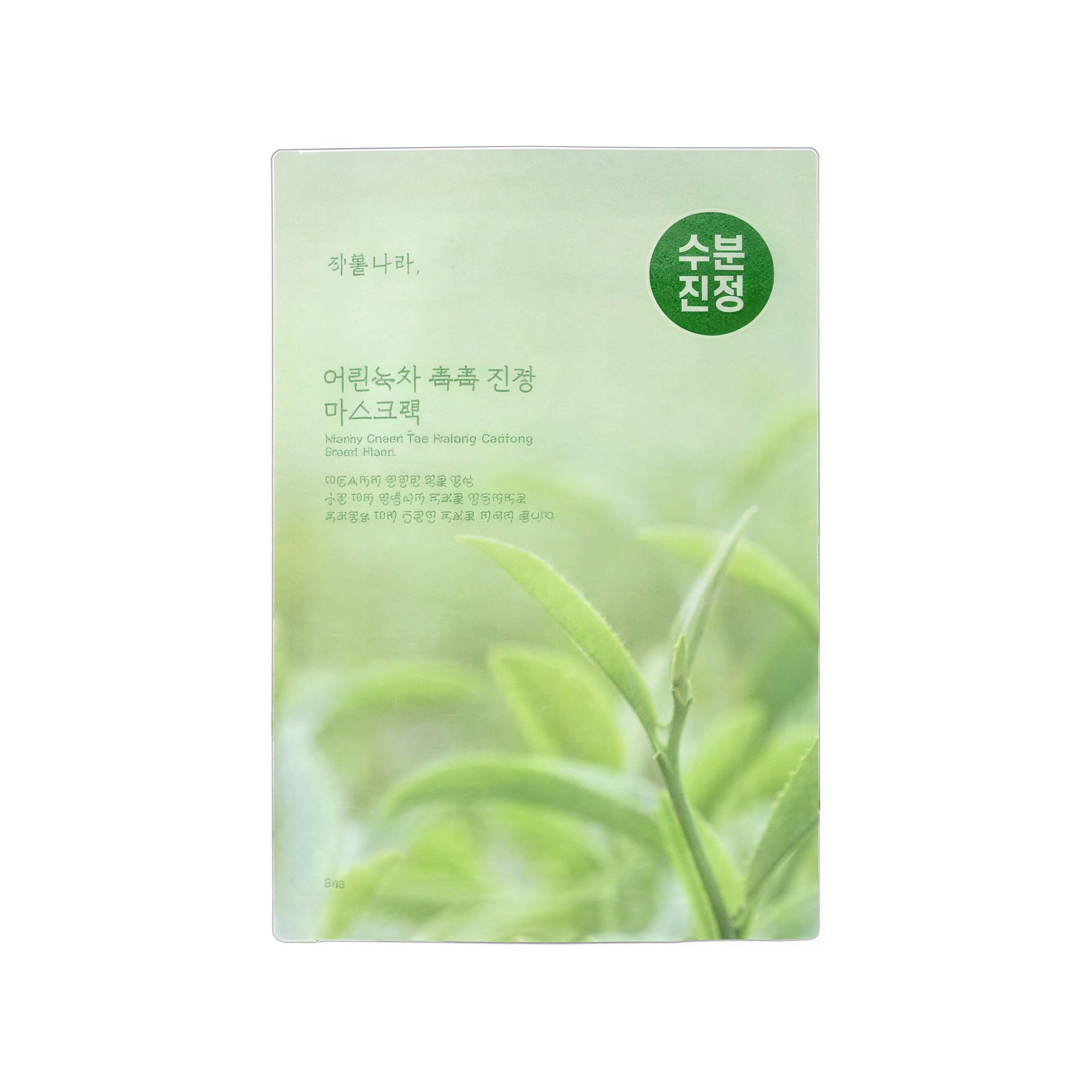 Shingmulnara Young Green Tea Moisture Soothing Sheet Mask