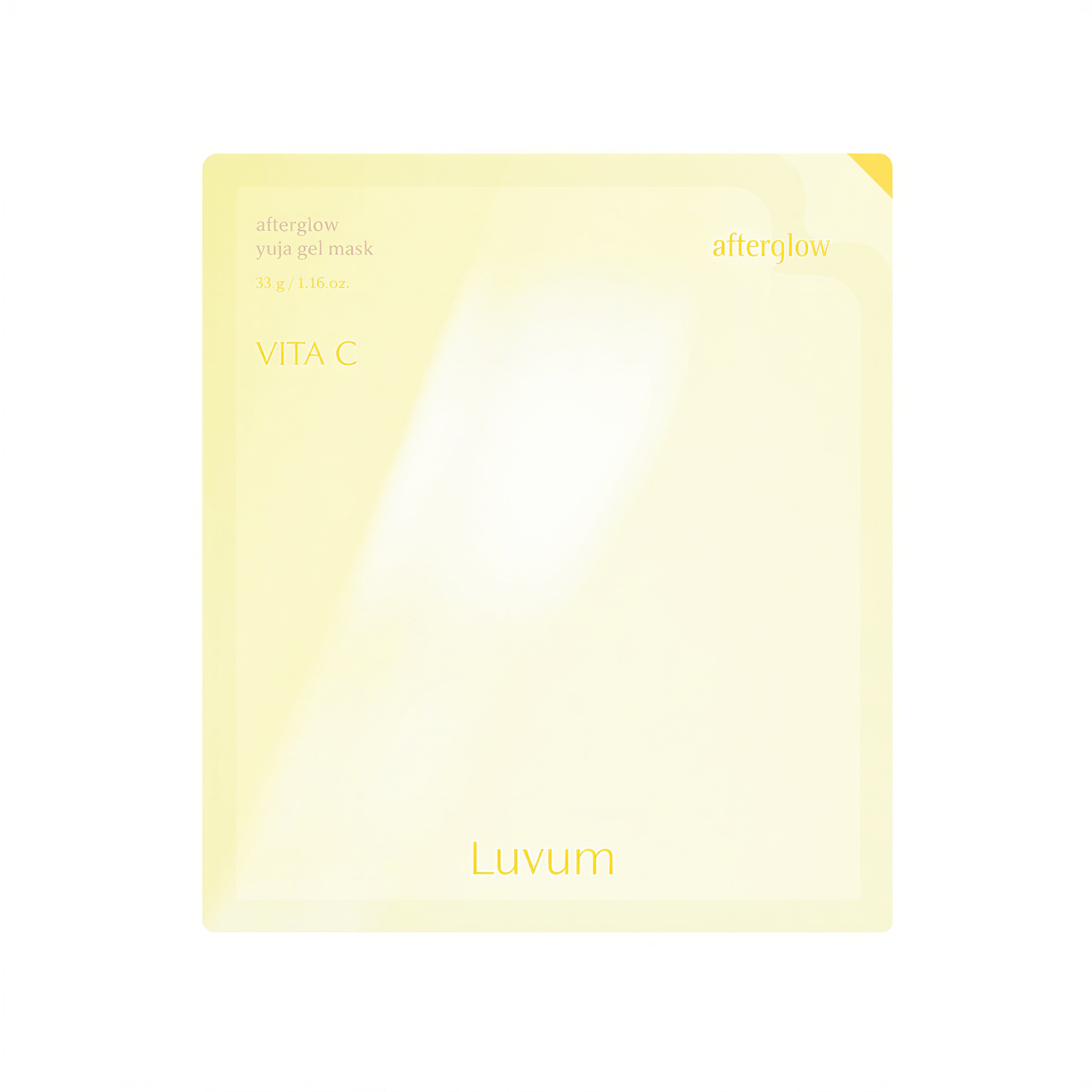 Luvum Afterglow Yuzu Gel Mask