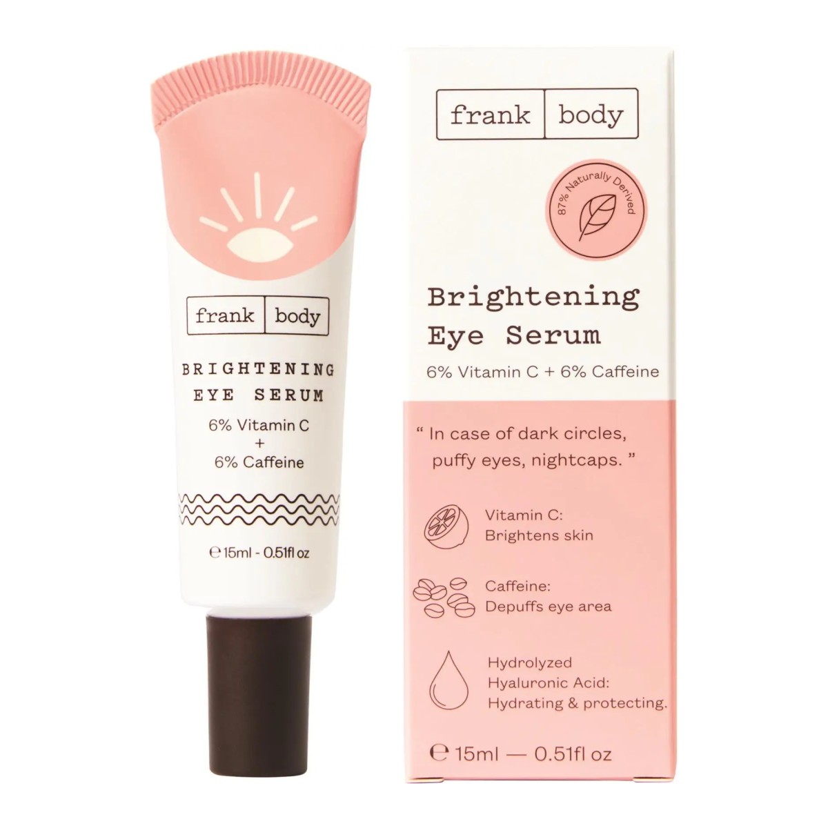 frank body Brightening Eye Serum
