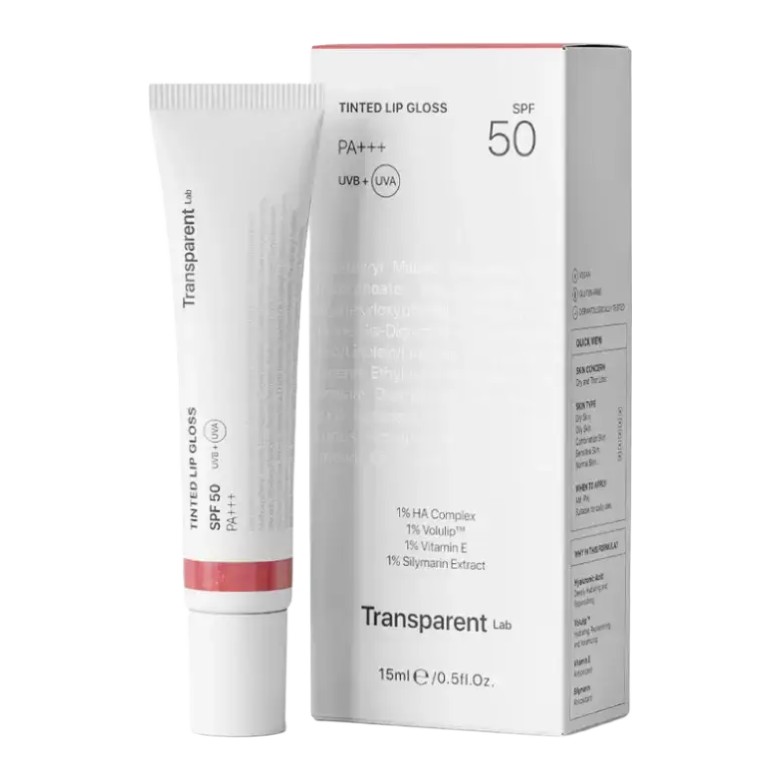 Transparent Lab Tinted Lip Gloss SPF 50