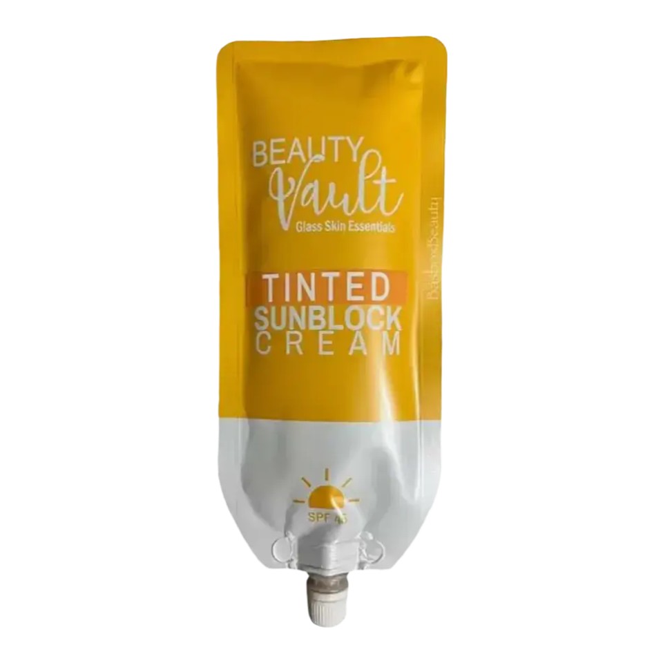 Beauty Vault Tinted Sunblock Cream SPF 45
