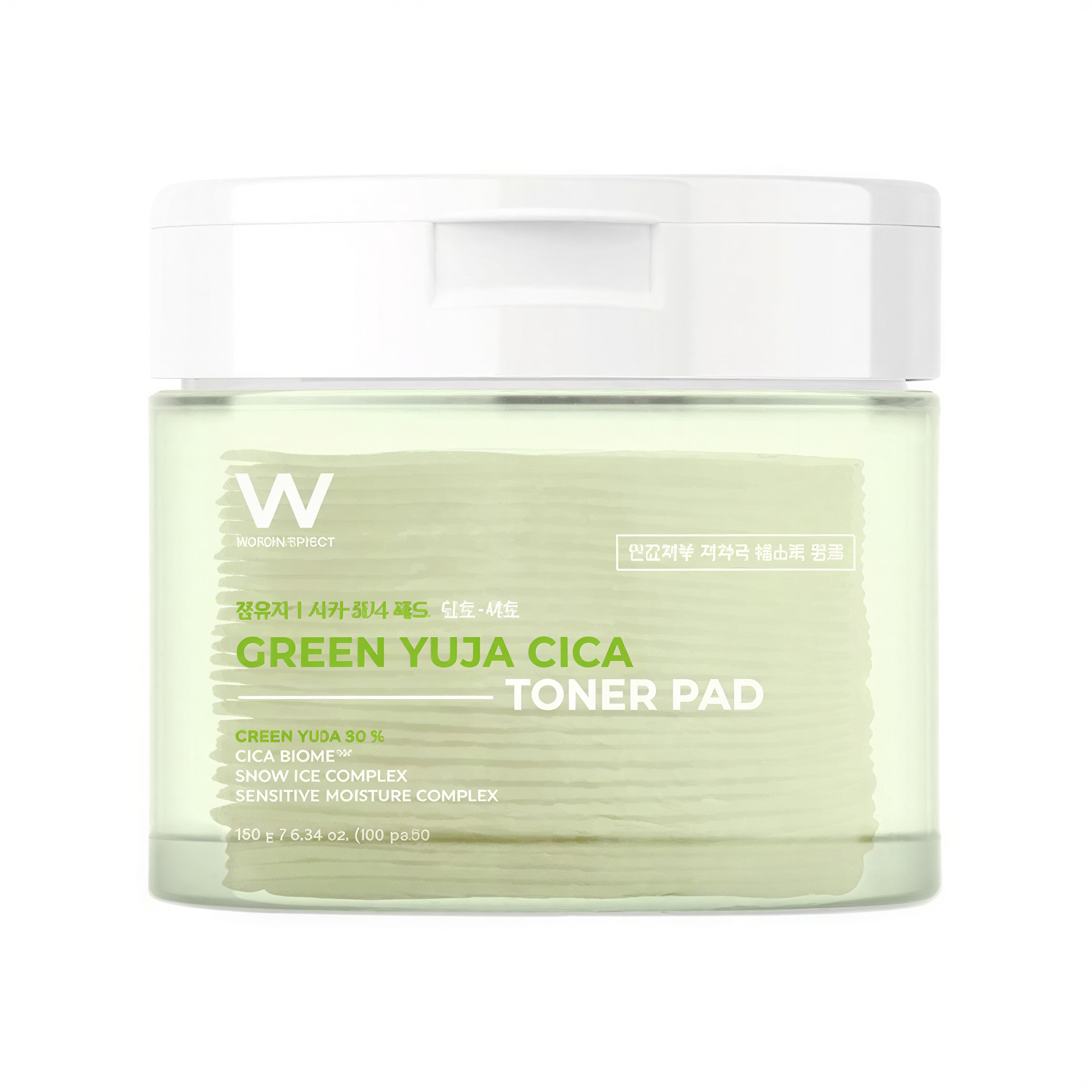 Wonjin Effect Cheongyuja Cica Toner Pads