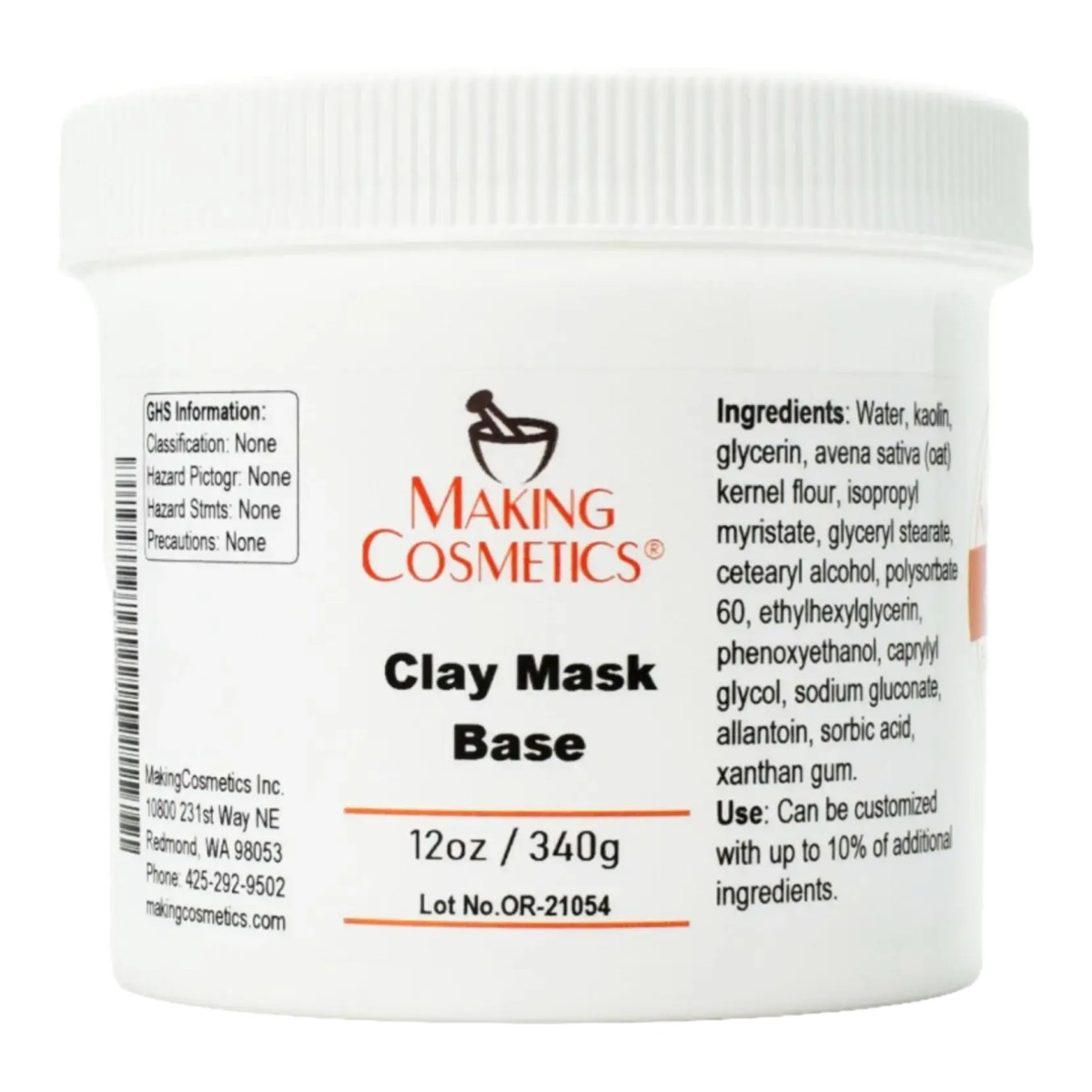 Makingcosmetics Clay Mask Base