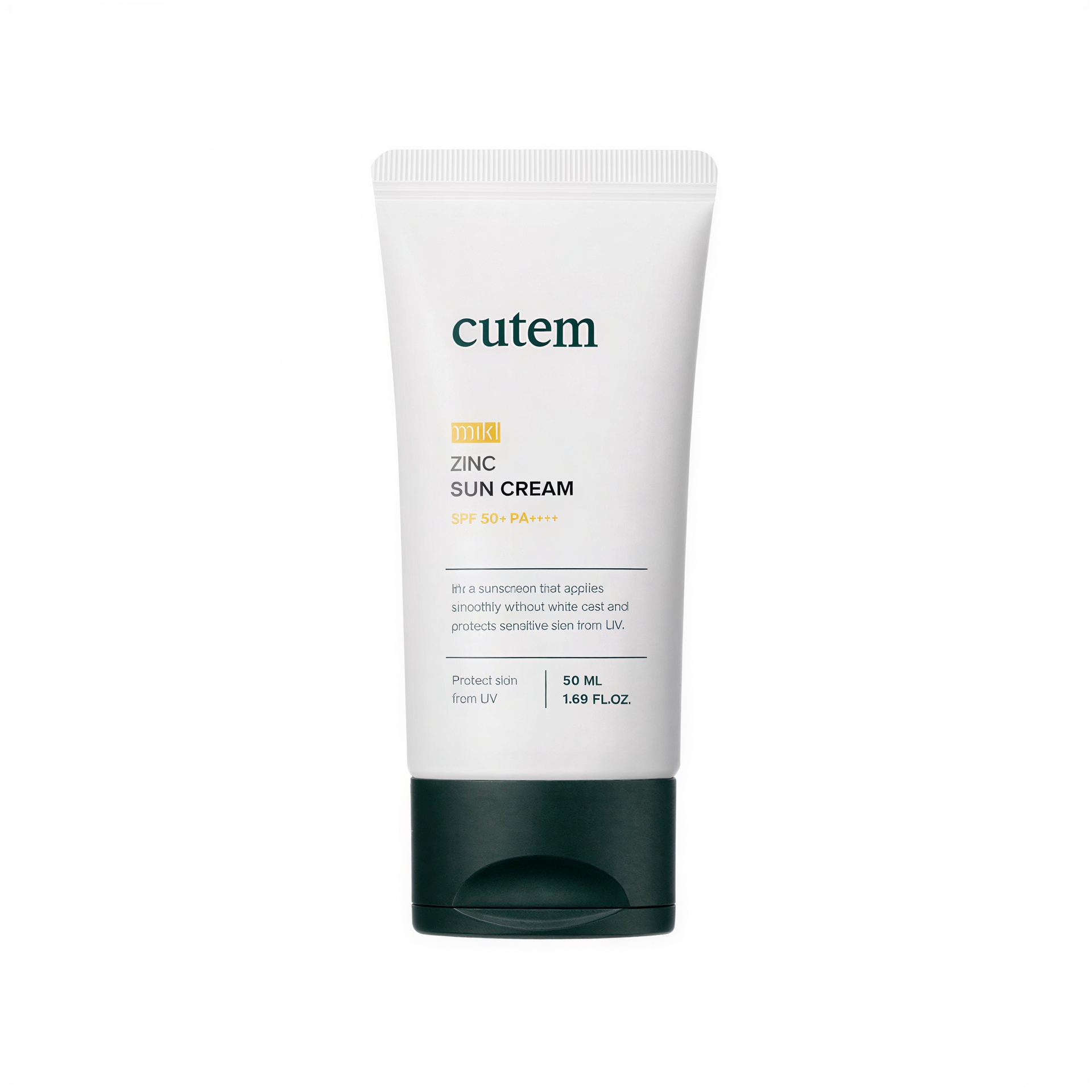 Cutem Mild Zinc Sunscreen [SPF50+/PA++++]