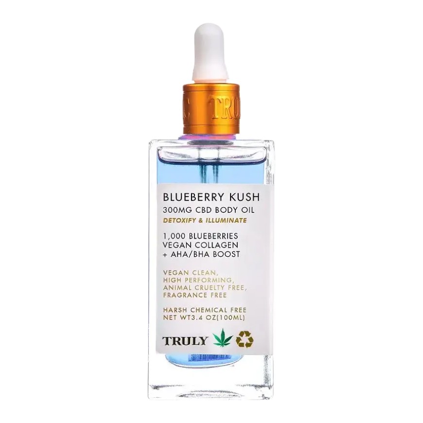 Truly Blueberry Hemp Body Oil