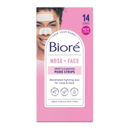 Biore Nose + Face Deep Cleansing Pore Strips