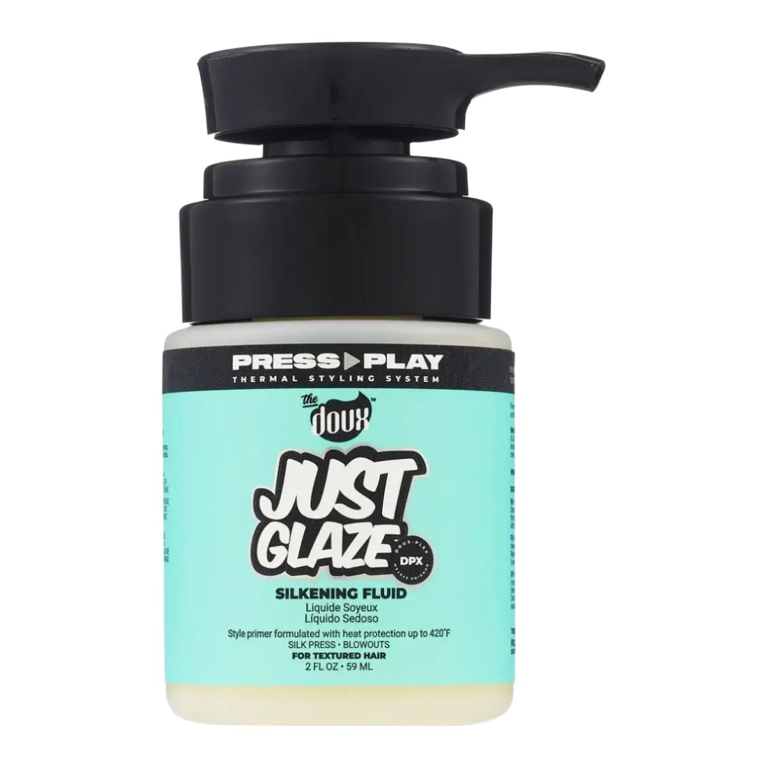 The Doux Just Glaze Silkening Fluid