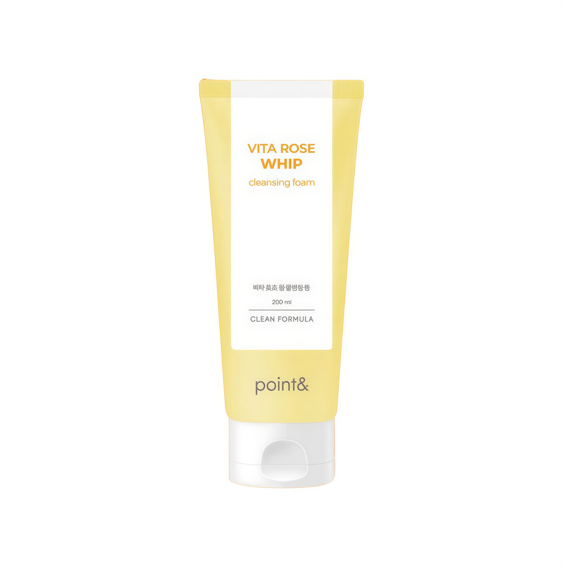 Point& Vita Rose Whip Cleansing Foam