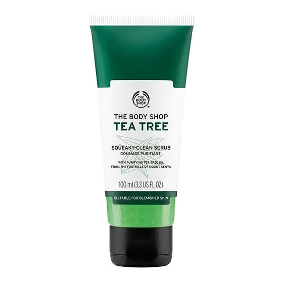 The Body Shop Tea Tree Squeaky-Clean Exfoliating Face Scrub