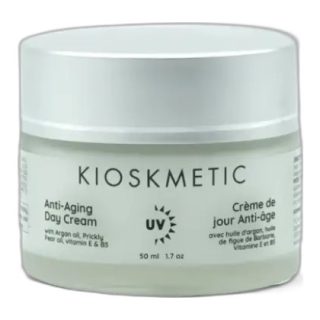 KIOSKMETIC كريم النهار المضاد لعلامات التقدّم في العمر بزيت الأرغان + فلاتر UV