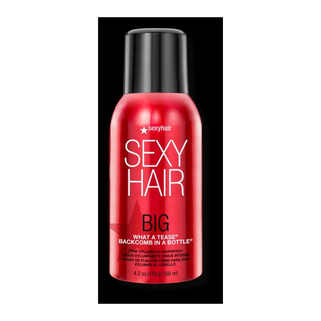 SexyHair What A Tease Backcomb In A Bottle Firm Volumizing Hairspray