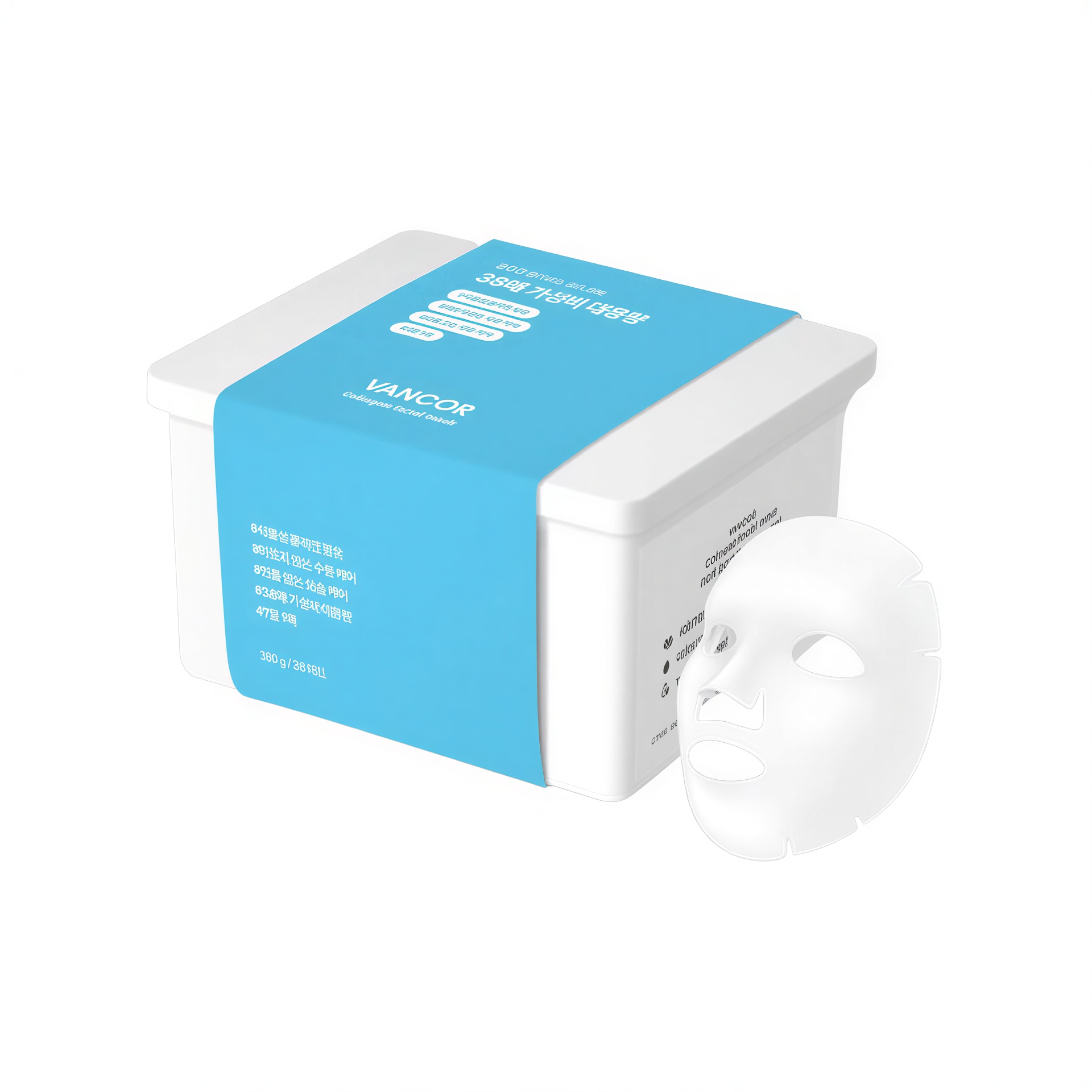 Vancor قناع ورقي قابل للسحب Collagen