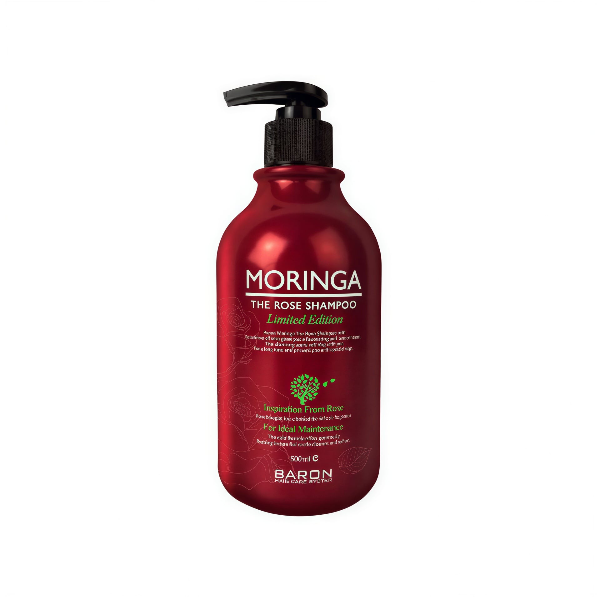 Baron شامبو Moringa The Rose