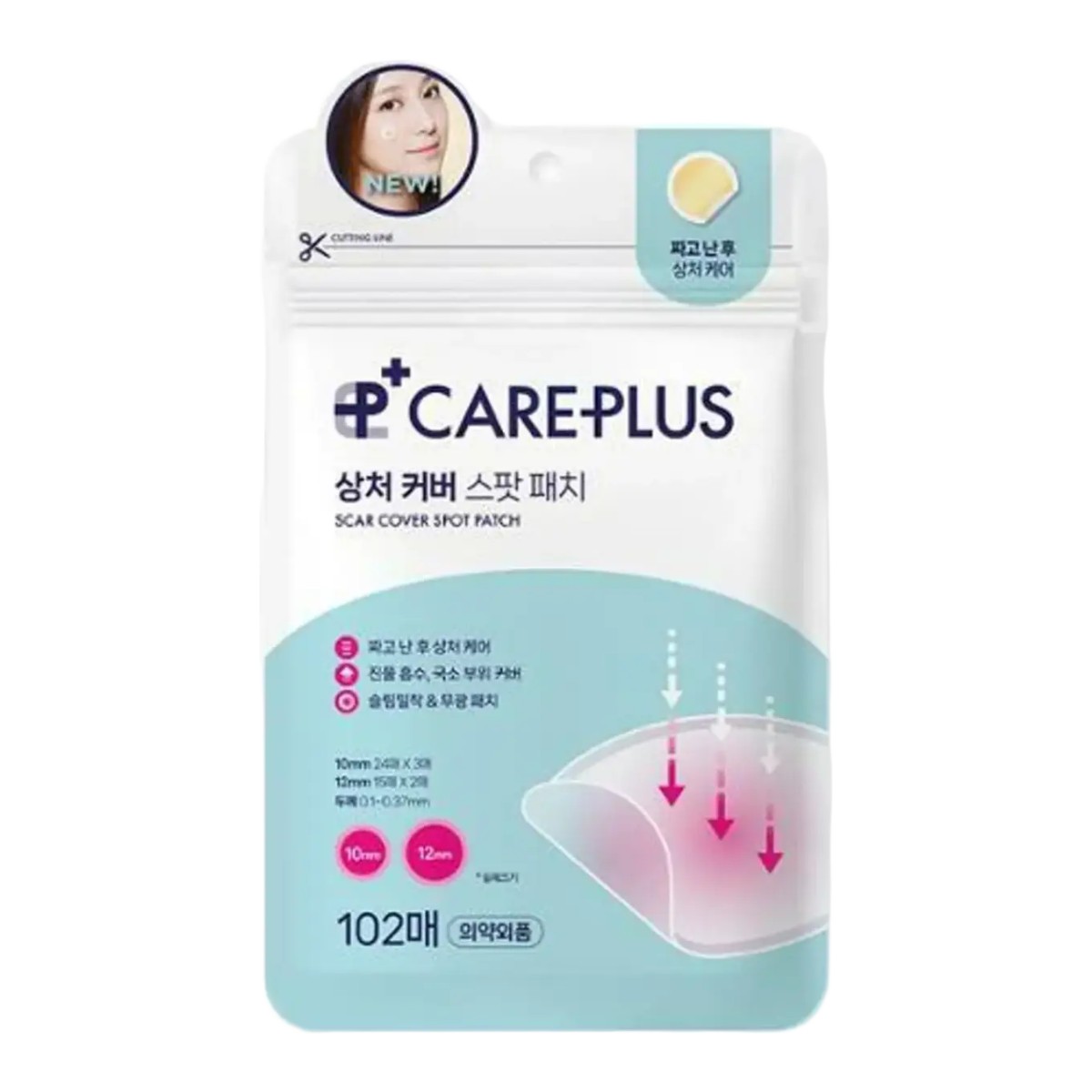 Olive Young Care Plus Scar Cover Spot Patch