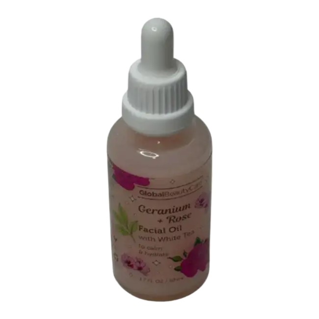 Global Beauty Care Geranium + Rose Facial Oil