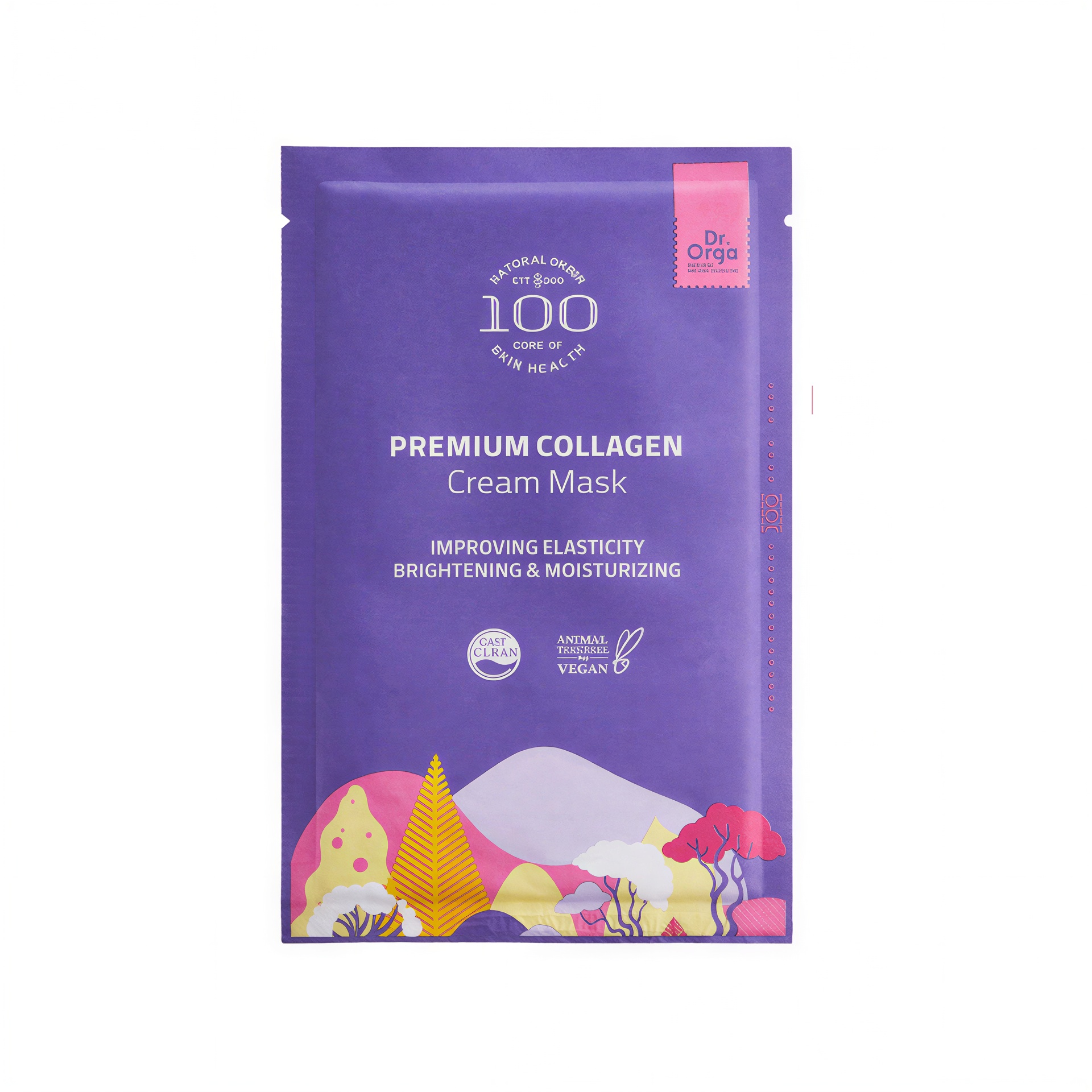 Dr. Orga 100 Premium Centella Collagen Cream Mask