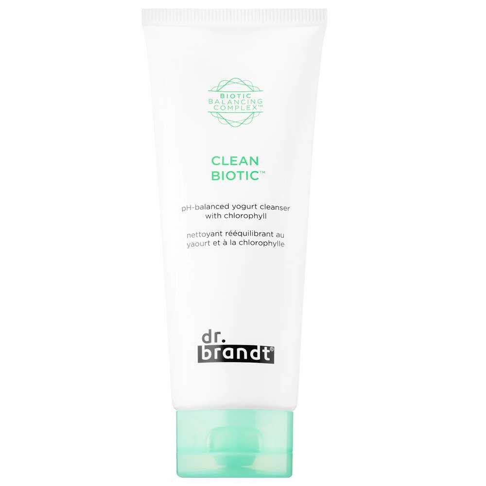 Dr. Brandt Skincare Clean Biotic Ph-balanced Yogurt Cleanser With Chlorophyll