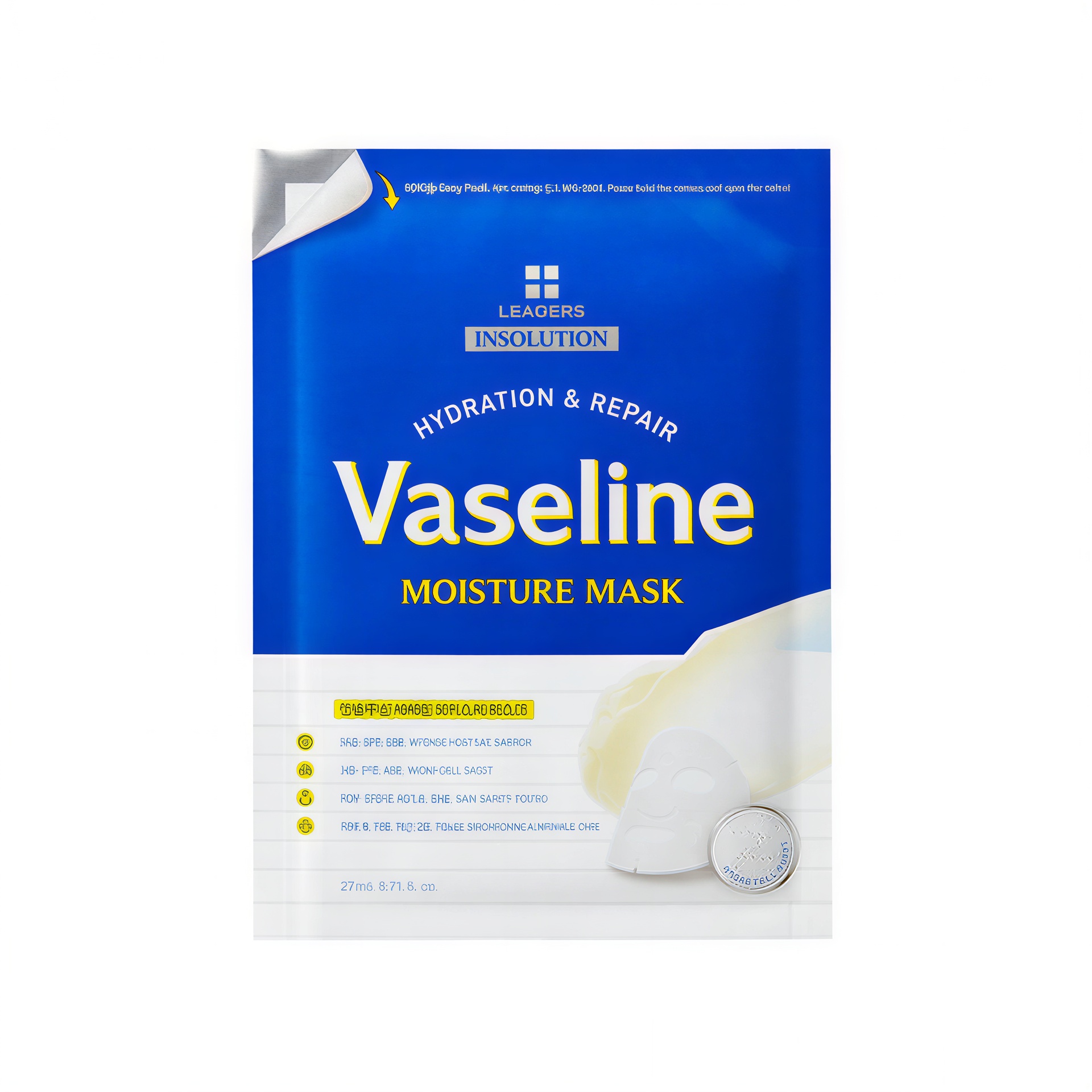 LEADERS Insolution Vaseline Moisture Mask
