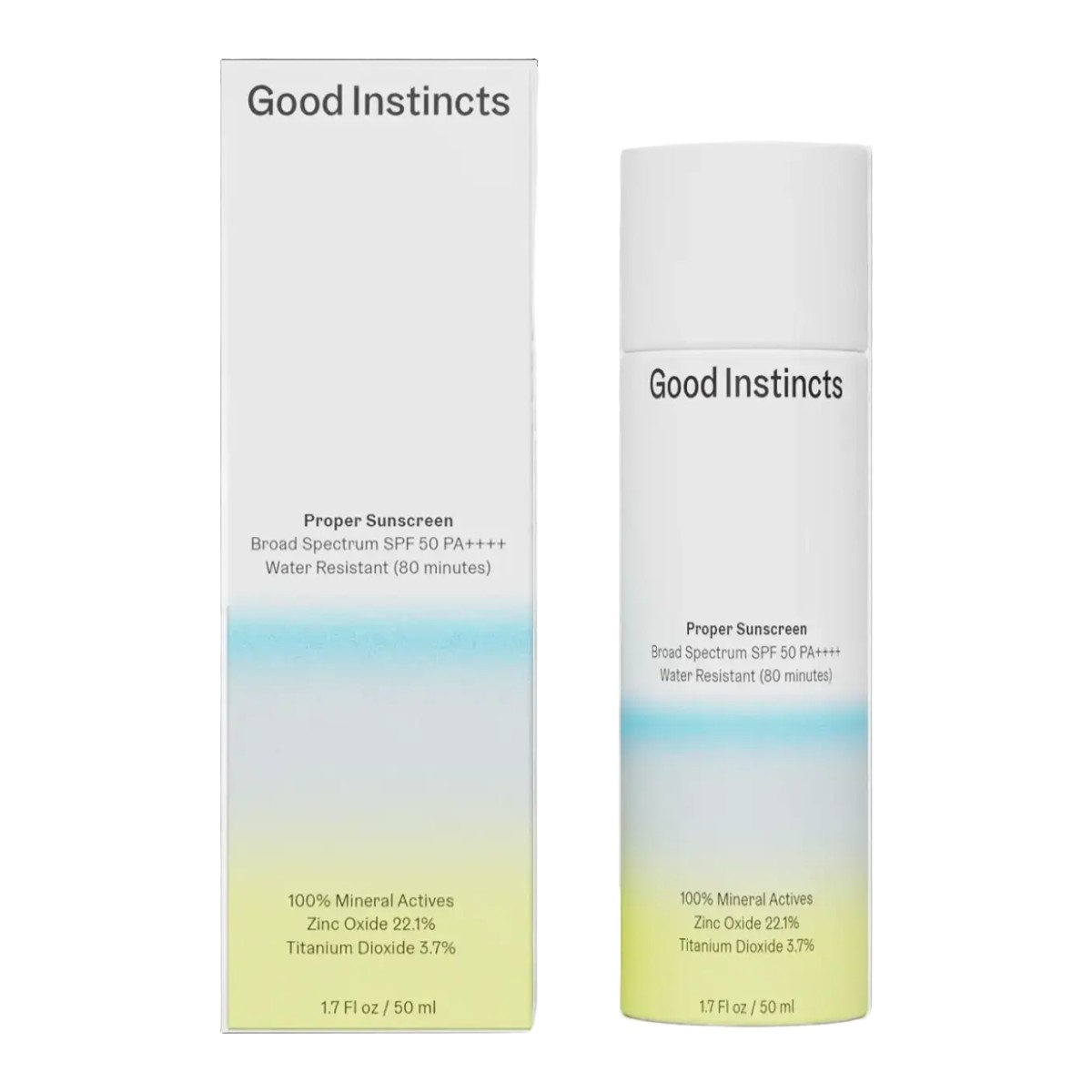 Good Instincts Proper Sunscreen SPF 50 PA++++