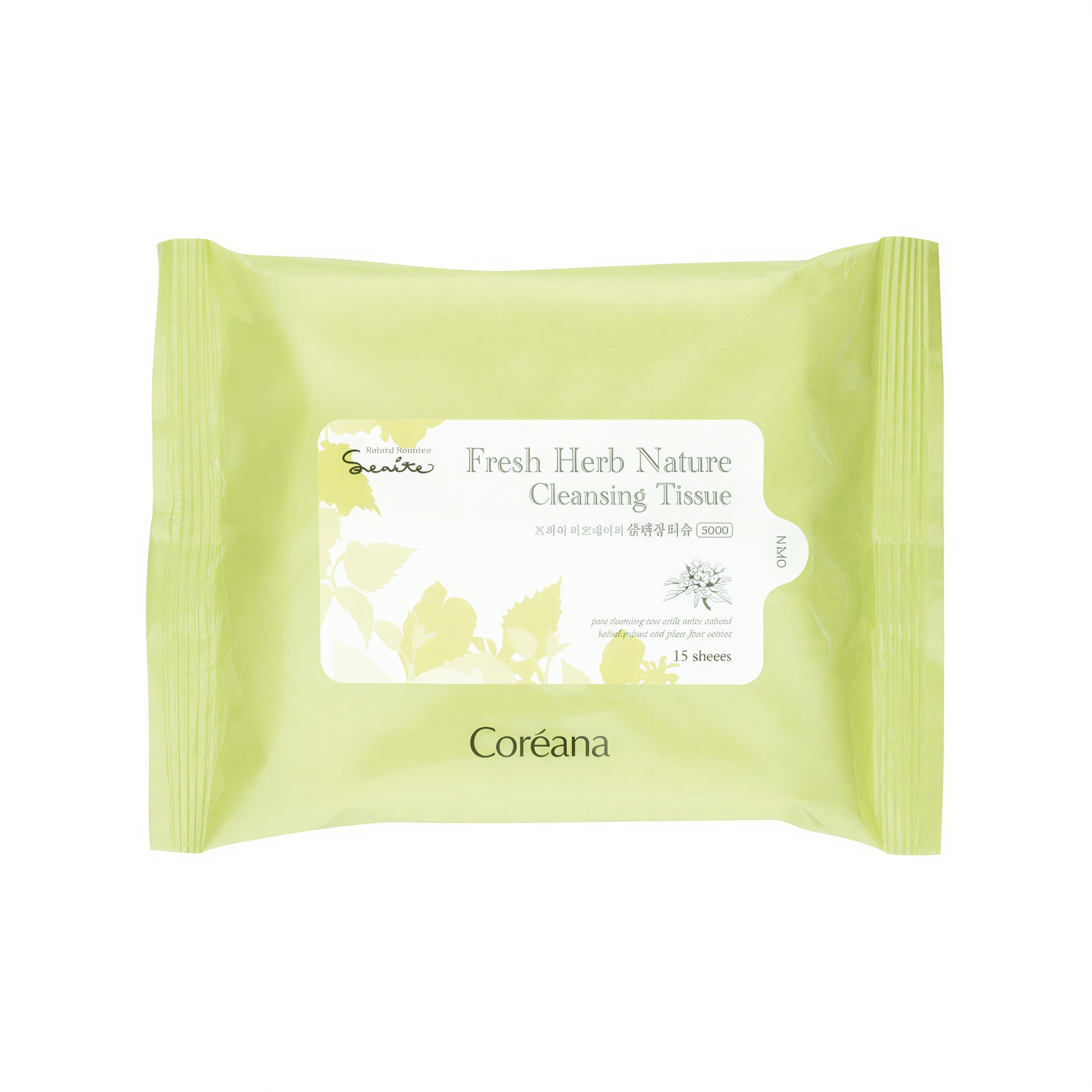 Cenite フレッシュ ハーブネイチャー クレンジング ティッシュ