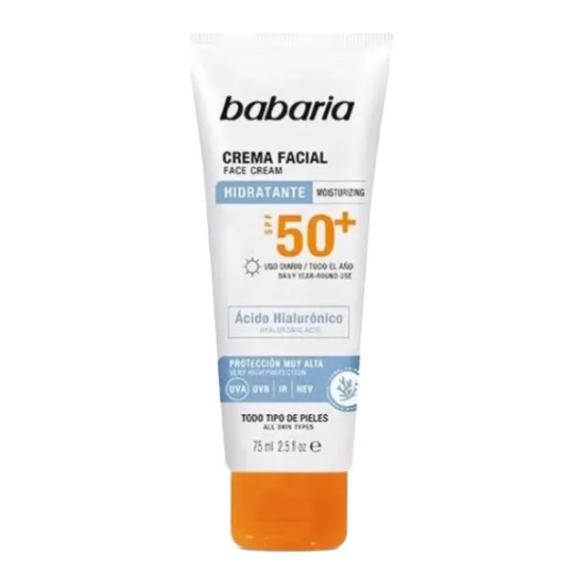 Babaria Moisturizing Face Cream SPF 50+
