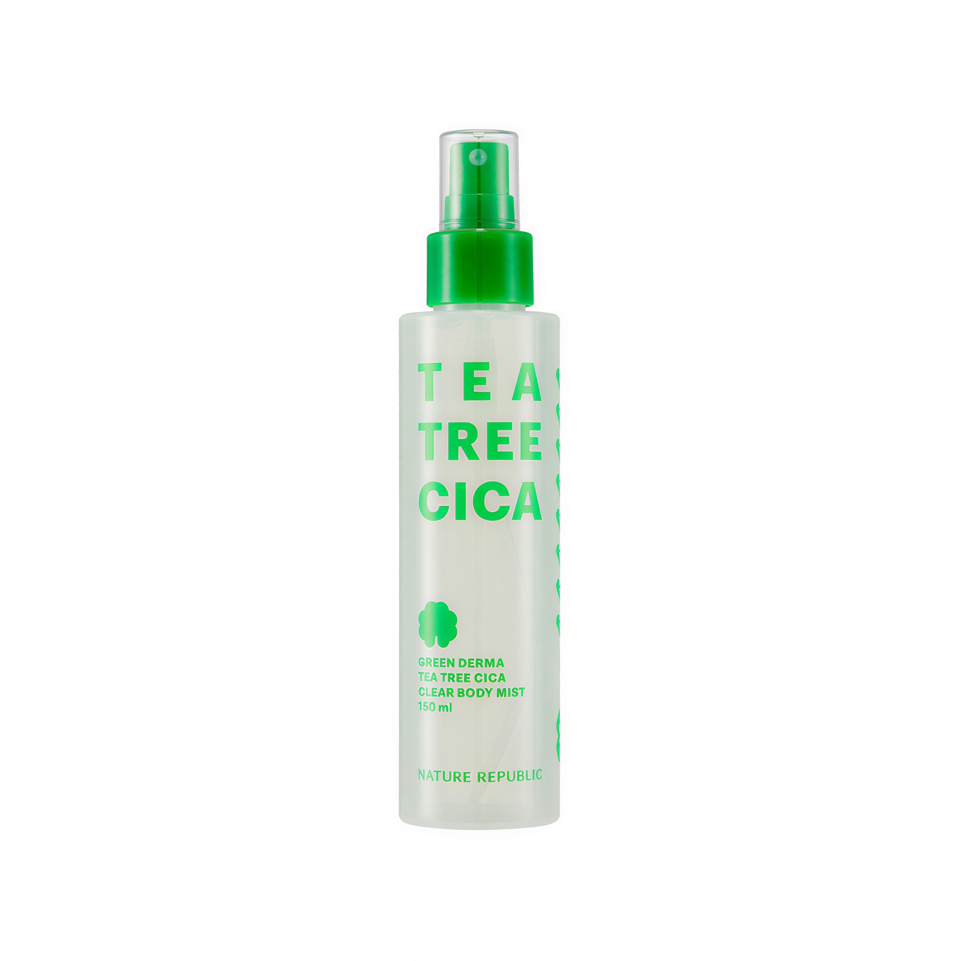Nature Republic Green Derma Tea Tree Cica Clear Body Mist