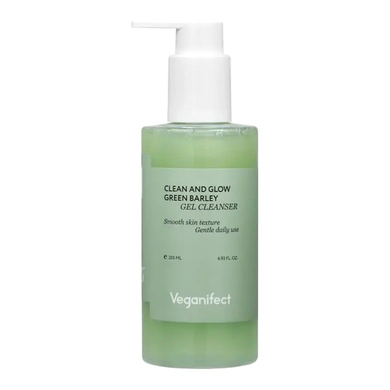 Veganifect Clean & Glow Green Barley Gel Cleanser