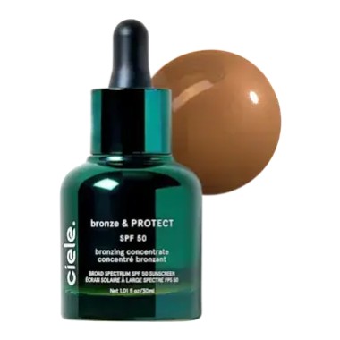 ciele. Bronze & Protect SPF 50 Bronzing Concentrate SPF 50+
