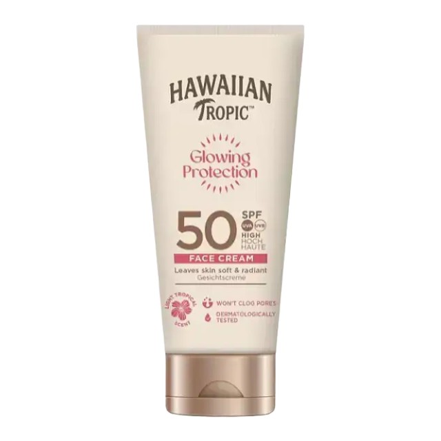 Hawaiian Tropic Glowing Protection Face Cream SPF 50