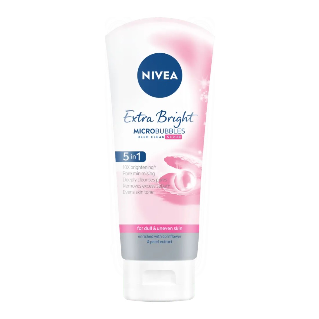 Nivea Extra Bright Microbubbles Scrub