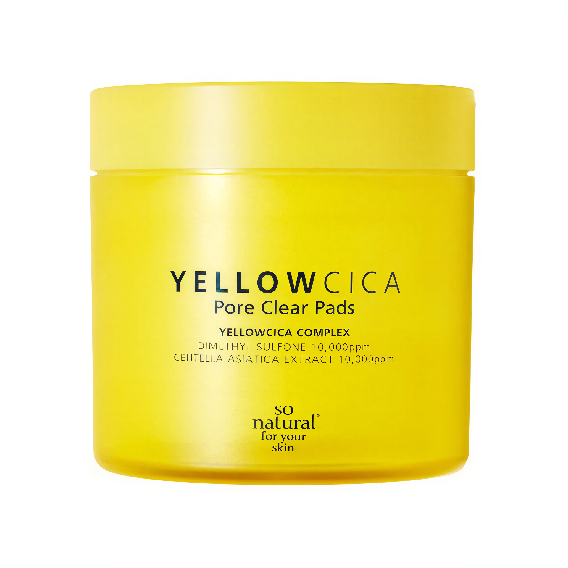 so natural Yellow Cica Pore Pad