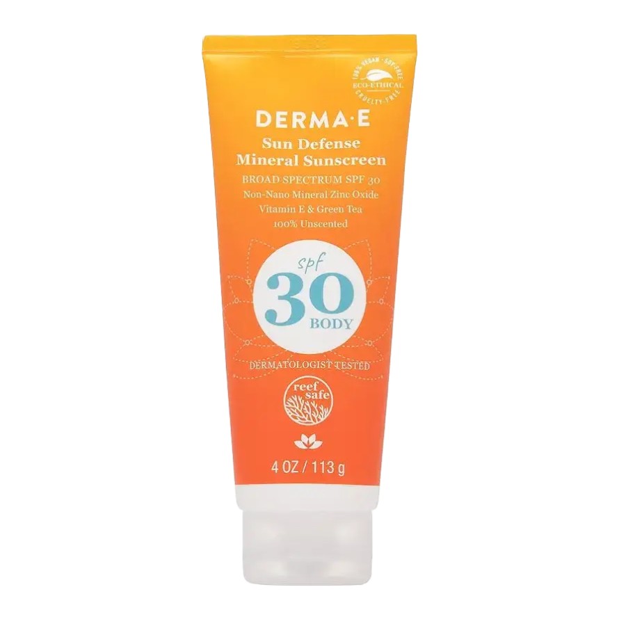 Derma E Sun Defense Mineral Sunscreen SPF 30 Body