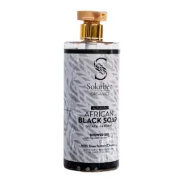 Solarben African Black Soap Shower Gel