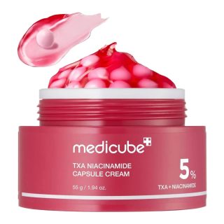 MediCube كريم الكبسولات TXA والنياسيناميد