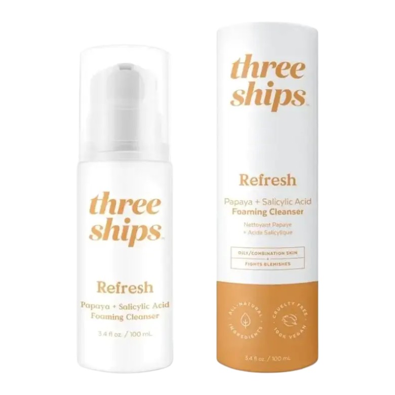 Three Ships Beauty Refresh Papaya + Salicylic Acid Cleanser