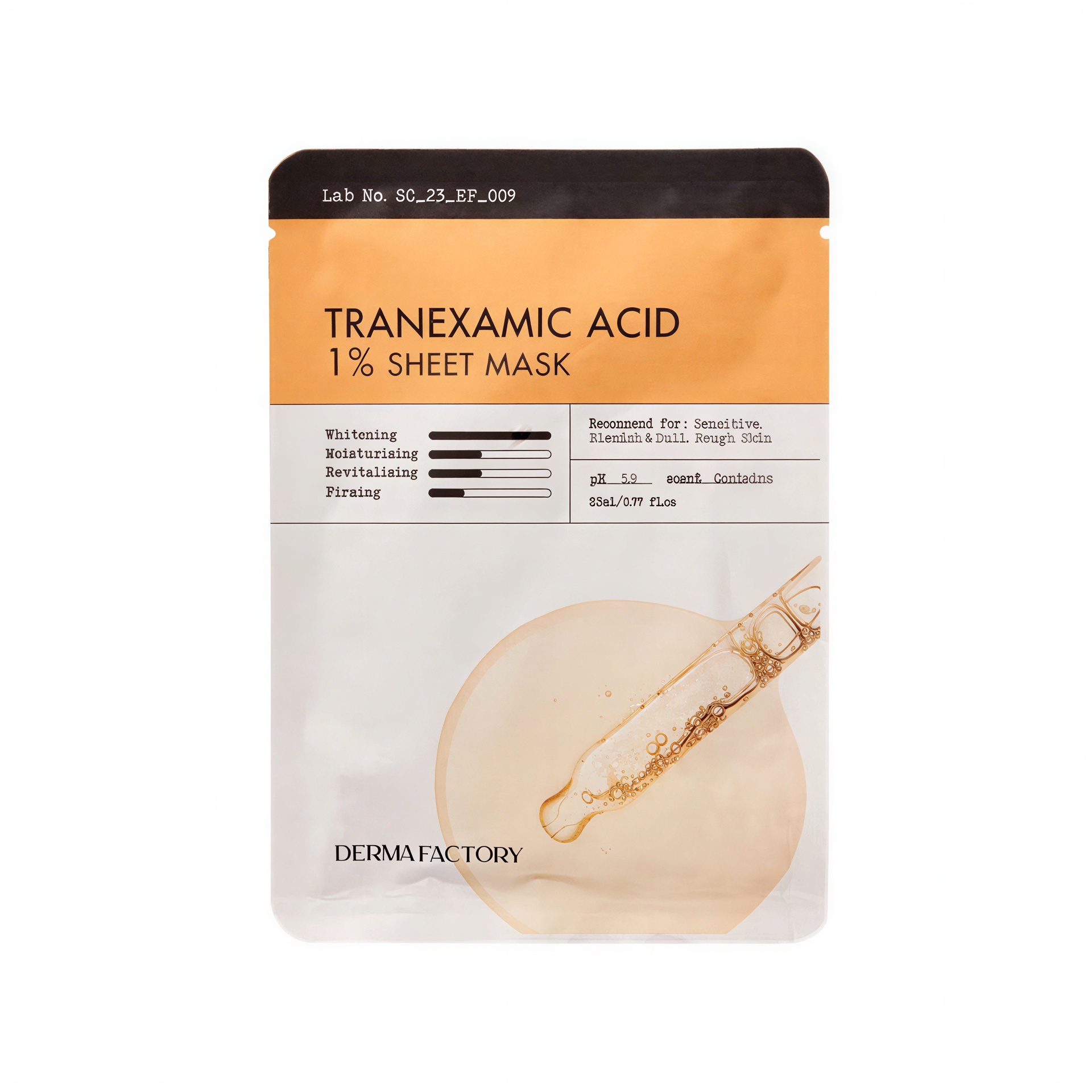 Derma Factory Tranexamic Acid 1% Sheet Mask