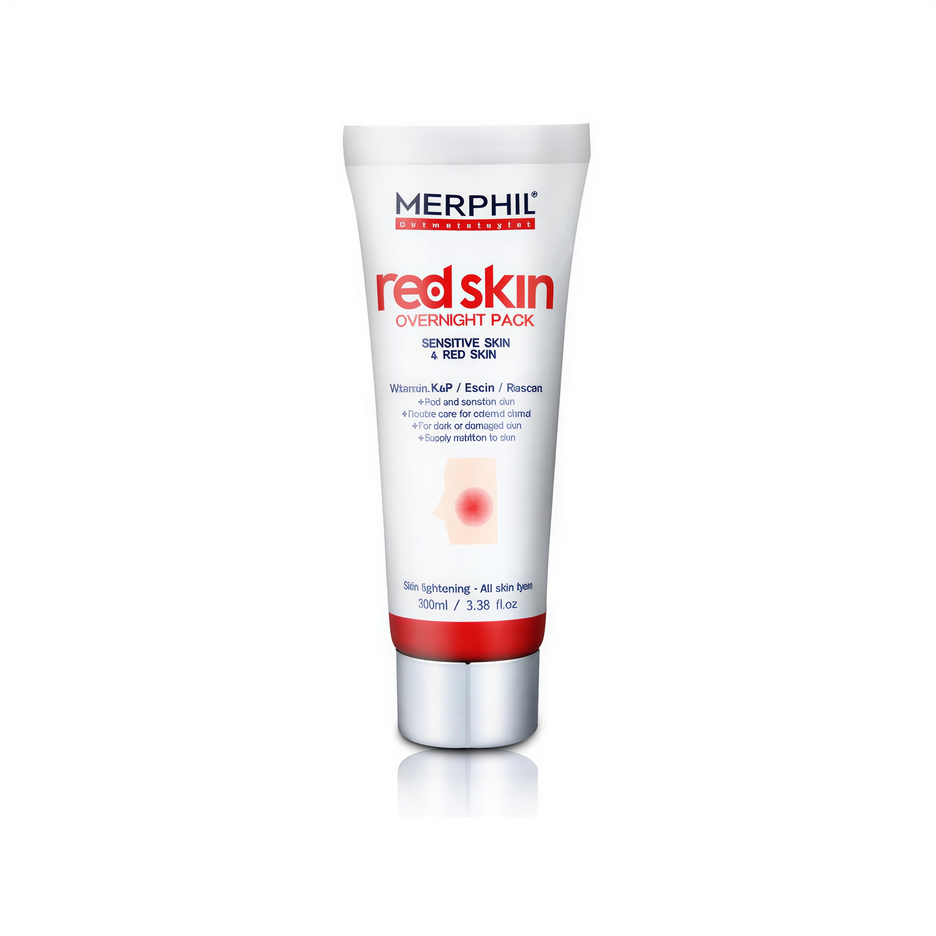 Merphil Red Skin Overnight Pack
