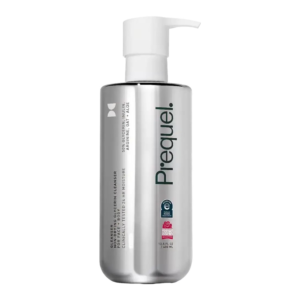 Prequel Gleanser Non-Drying Glycerin Cleanser For Face And Body