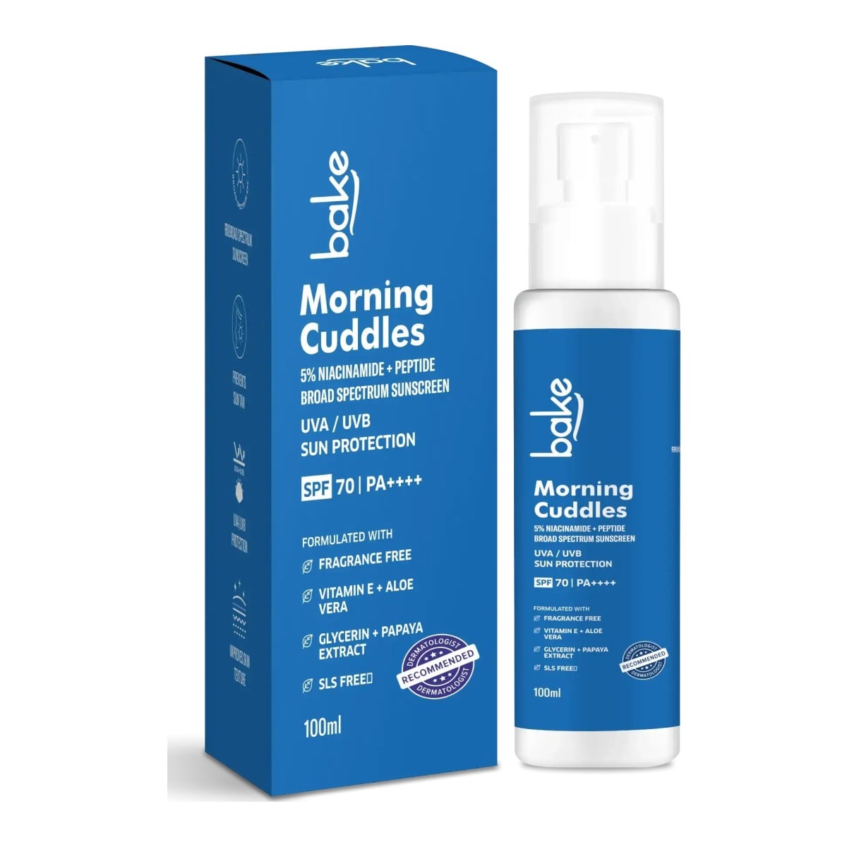 Bake Morning Cuddles Sun Protection SPF 70