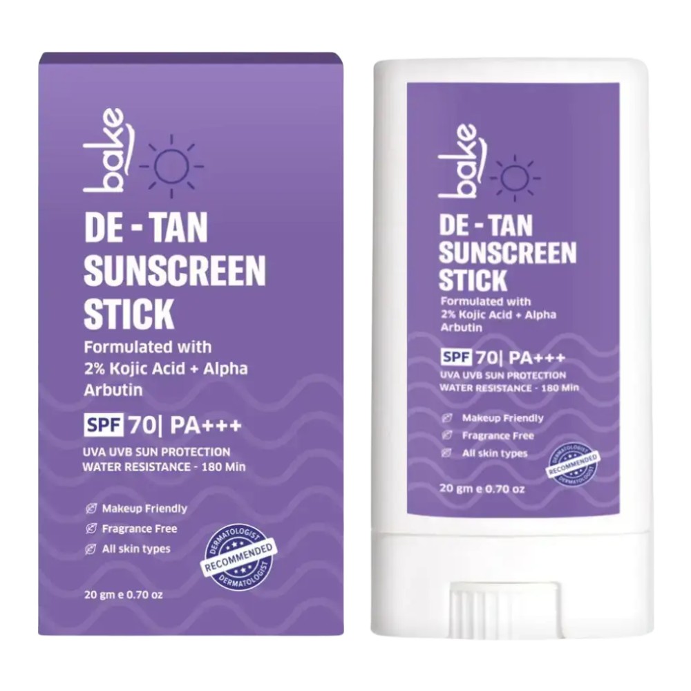 Bake De-Tan Sunscreen Stick SPF 70